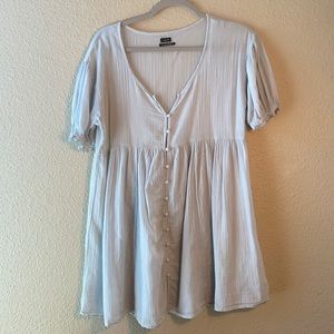 out from under UO babydoll dress